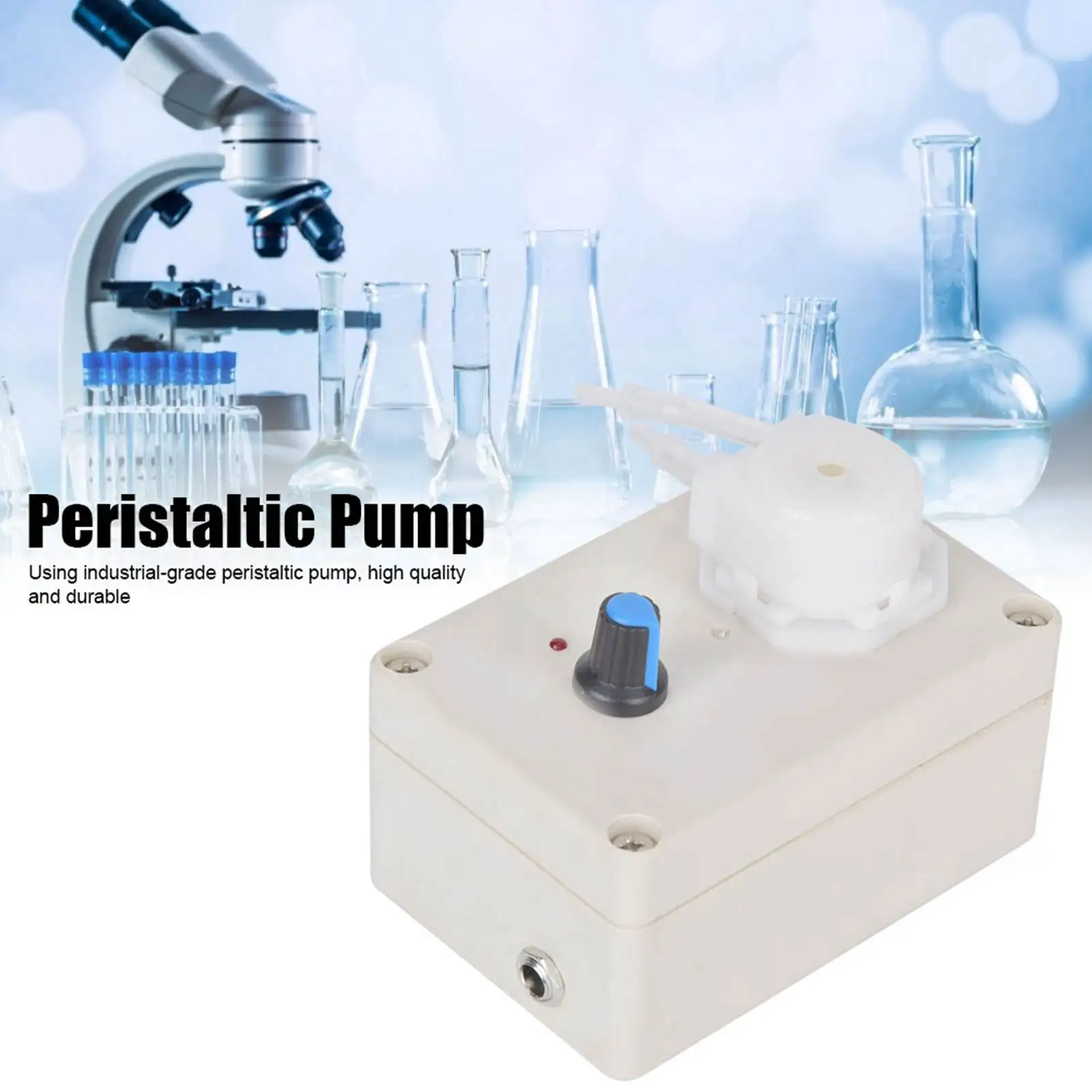 Industrial Peristaltic Liquid Pump AB21 Titration Pump Single Head Design Adjustable Pump Body Flowing Dosing Pump
