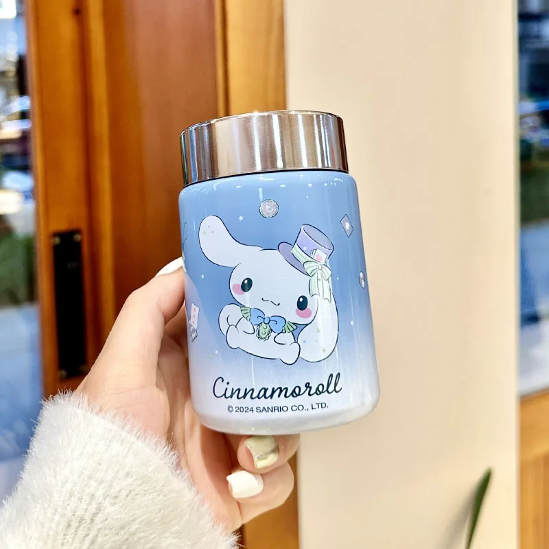 MINISO Sanrio Mini Pocket Cup 316 Stainless Steel Insulated Cup Portable Cup Children\'s Portable Cup Outdoor Camping Drinkware