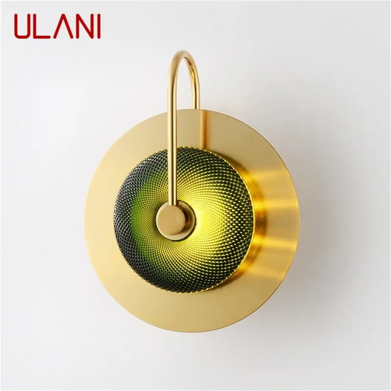 ULANI Nordic Wall Light Modern Creative Lamp LED Scones Gold Glass Fixtures Indoor Home Hotel