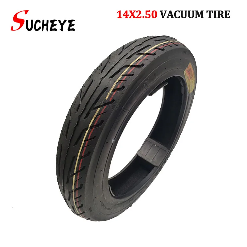 14x2.50(2.50-10）tubeless tires Pneumatic wheel tire for 14 inch electric bicycle electric bicycle wheels 14*2.50 tires