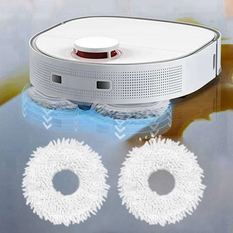 9Pcs For Xiaomi Dreame W10/W10 Pro Robot Vacuum Cleaner Replacement Part Washable Main Brush Mop Cloth Accessories Kit