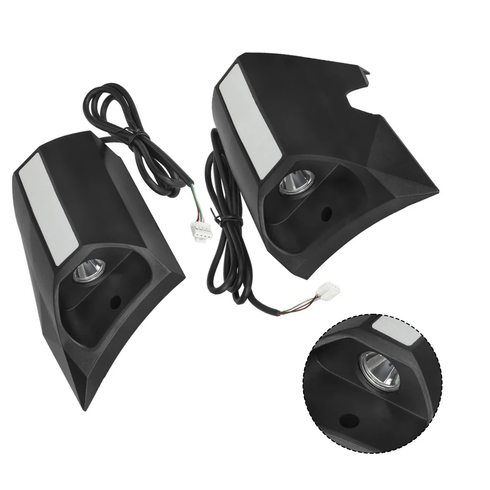 

1 шт., передний фонарь для электронного скутера, пластиковый левый/правый указатель поворота, боковой фонарь для электрического скутера Kukirin G3, угловая лампа, запасные части