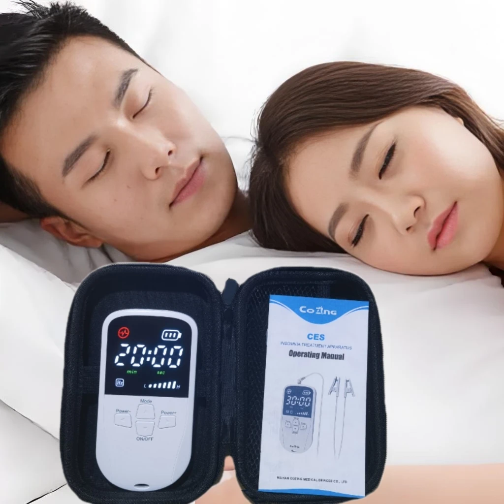 

CES Brain Stimulator - Alpha Wave Sleep Aid Device for Insomnia, Anxiety & Neurosism Relief