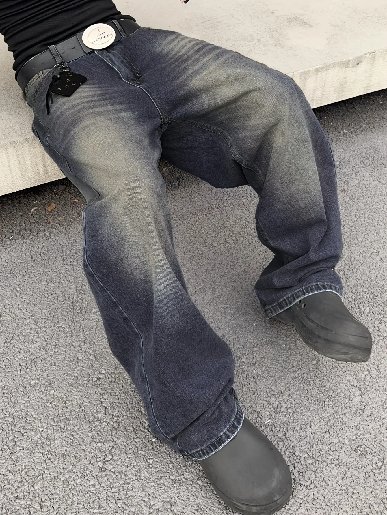 

Men'S Stylish Wide-Leg Denim Jeans - Loose Fit, Perfect for Casual Weekends, Casual Jeans|Stylish Wideleg Jeans y2k streetwear