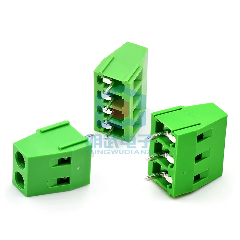1PCS Screw-type PCB Terminal KF128-2P 3P Terminal 5.08mm Can Be Spliced Tinned Copper Feet