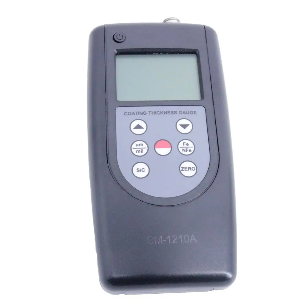 CM-1210A Digital Thickness Meter F & NF Coating Thickness Gauge 0~2000µm/0~80mil