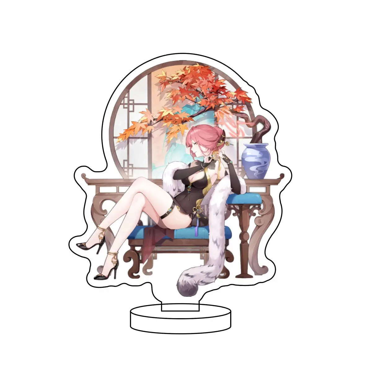 أنيمي الأزرق الأرشيف تاكاناشي هوشينو Sunaōkami Shiroko Mutsuki الاكريليك حامل نموذج زخارف مكتب الدائمة علامة فين هدية