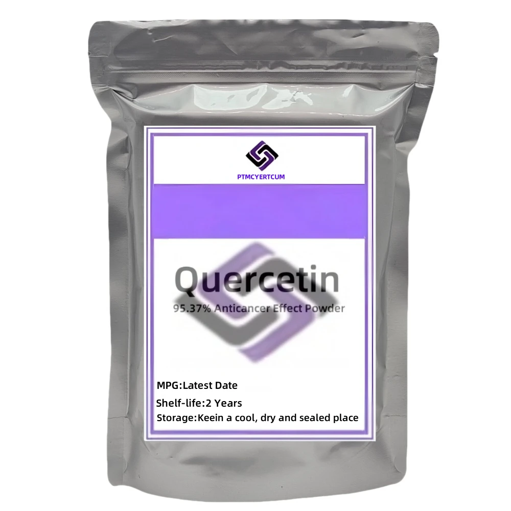 

Customized Aluminum Foil Bag Packaging Quercetin Powder Bulk Sophora Flavescens Extract Powder Out Packing