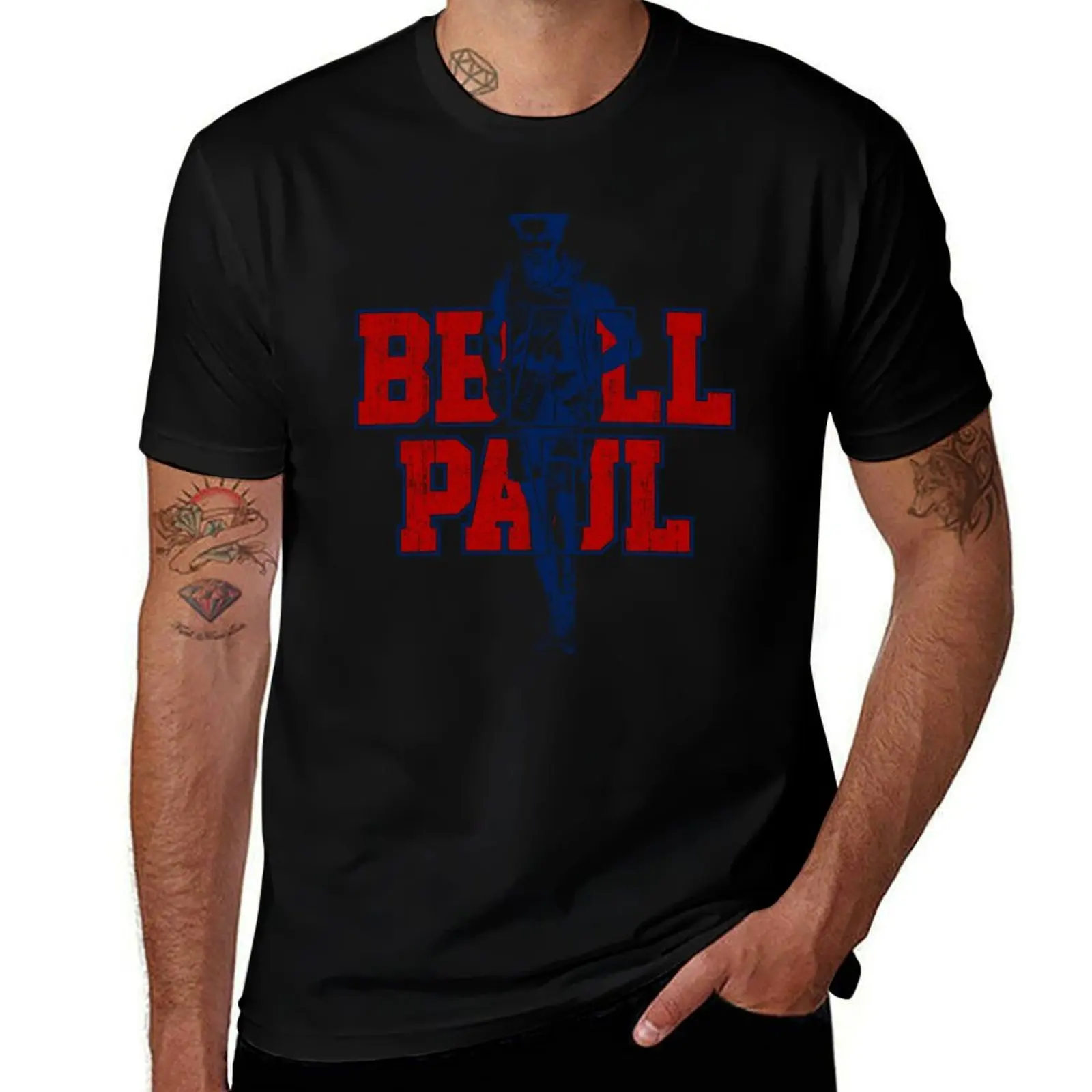Футболка Paul Reed - BBALL PAUL (вариант) с простым линейным принтом