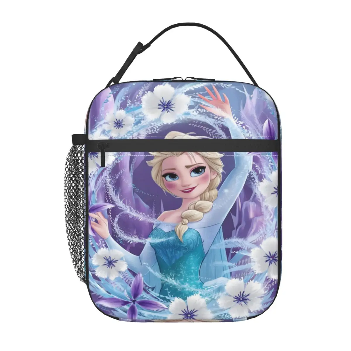 

Многоразовая термосумка для обедов с аниме-принтом F-Frozenes для женщин, водонепроницаемая, с изоляцией, для офиса и работы