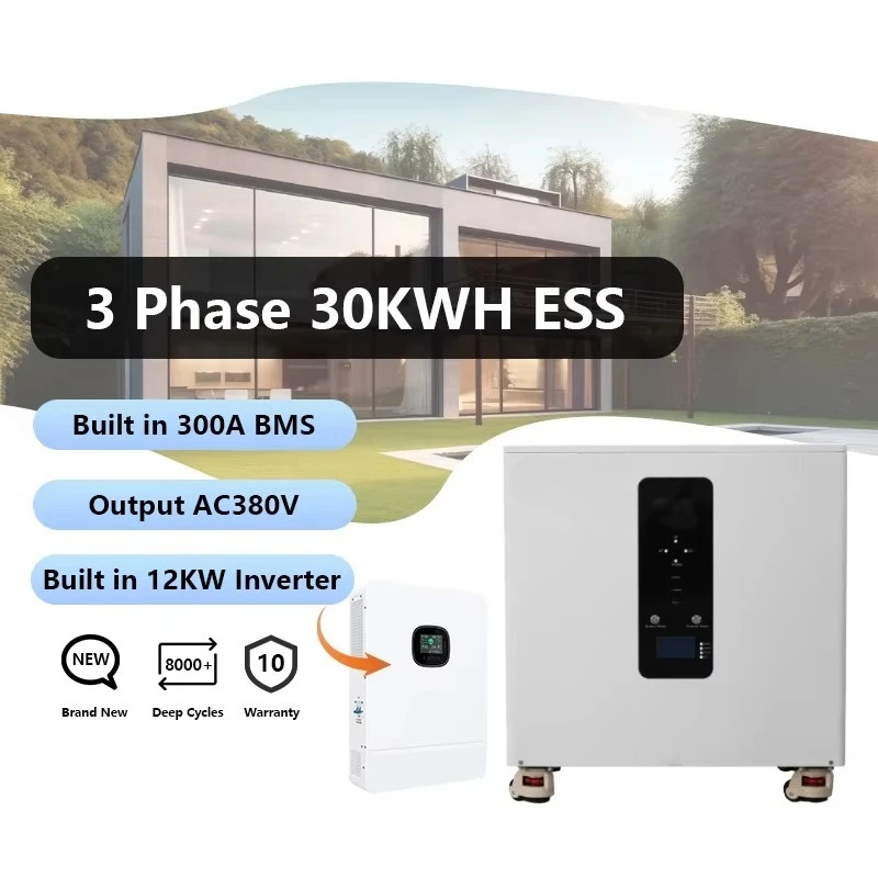 Smart Control Ip55 Outdoor Three Phase Commercial Ess Inverter All In One Unit For Grid Tied Microgrid To Stable Power Supply
