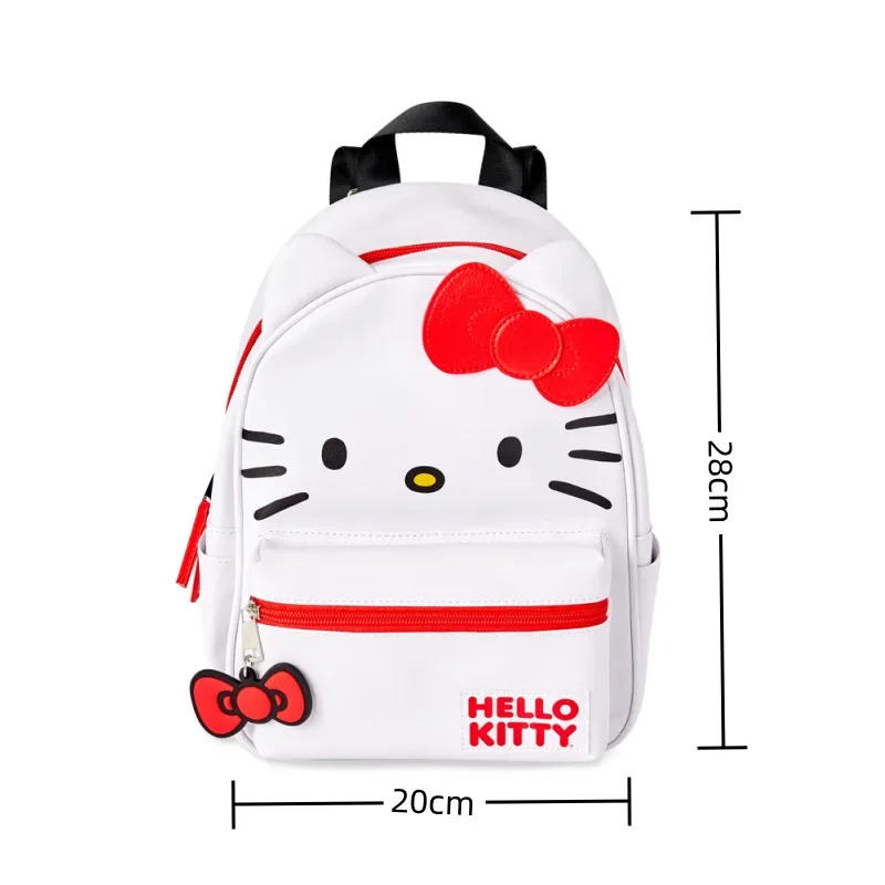 Sanrio Hello Kitty Backpack Cartoon Anime Women Cute Light Waterproof Backpacks Students Bag Shoulder Kids Bags Girl Gift