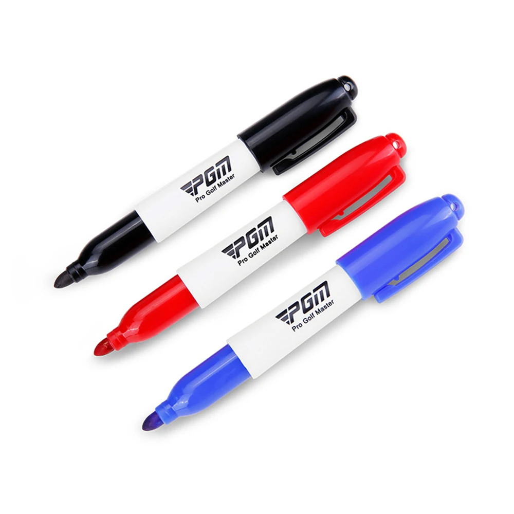 PGM Golf Ball Marker Thread Drawing Line Tool Portable Special Marking Pen Waterproof Ink, Not Easy to Fade