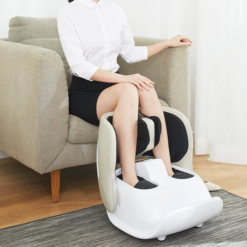 

Body Vibration Foot Massager Air Compression and Heat Feature for Blood Circulation Improvement