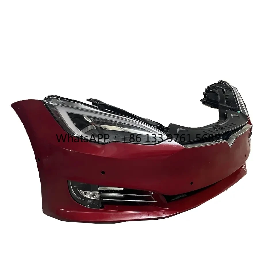 Original ชุดกันชนหน้าด้านหน้ากระจังหน้าไฟหน้ารถ Auto Parts Body Kit อัพเกรด Refit สําหรับรุ่น S