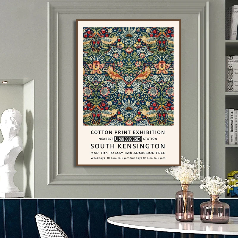 Классический винтажный настенн – обзор и цена Art Craft William Morris