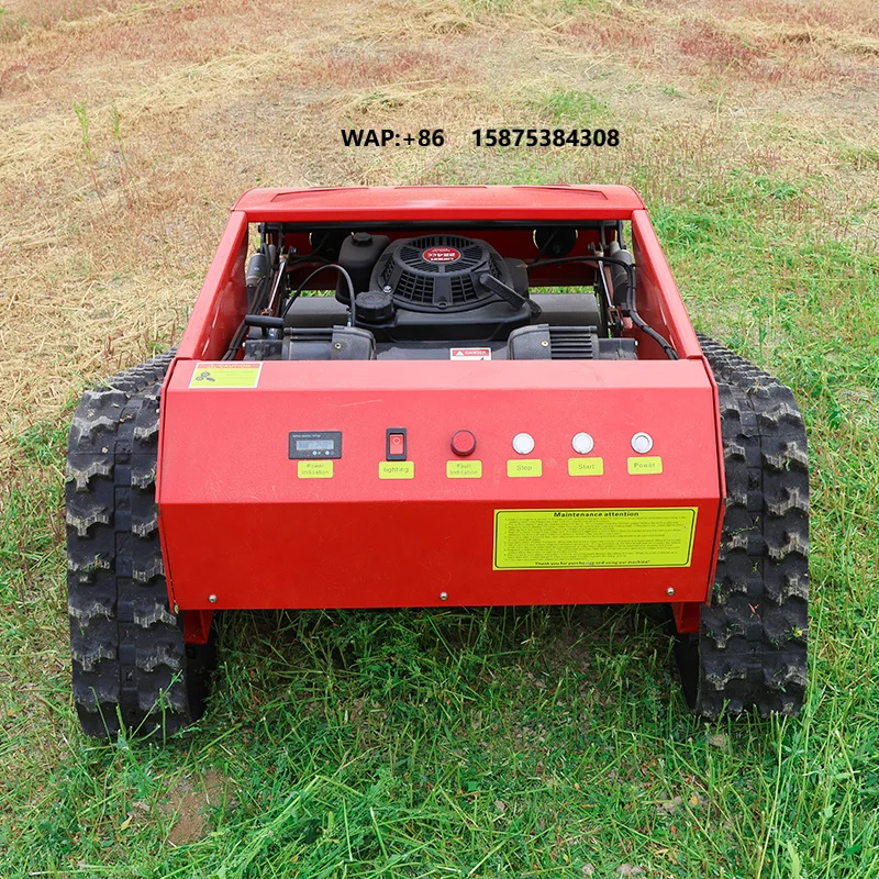 Factory Wholesale 550mm 7HP Automatic High Efficiency Robot Remote Control Lawn Mowers for orchard