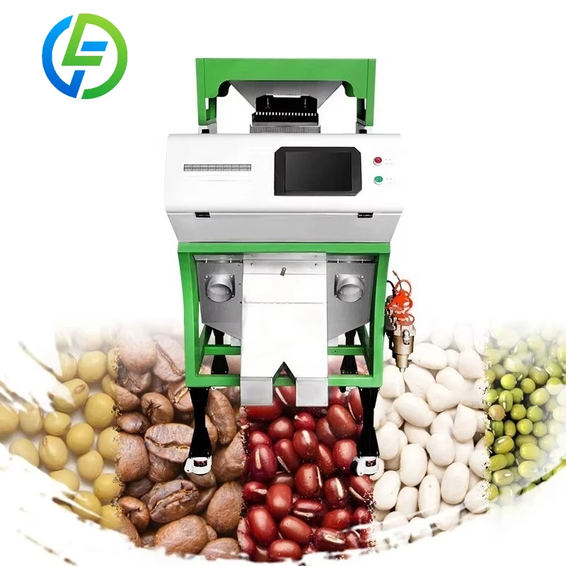 Customize High Accuracy Color & Shape Sorter Machine for Almonds Nuts Walnuts Peanuts Cashews Hazelnuts 1.5-2 T/H Capacity 220V