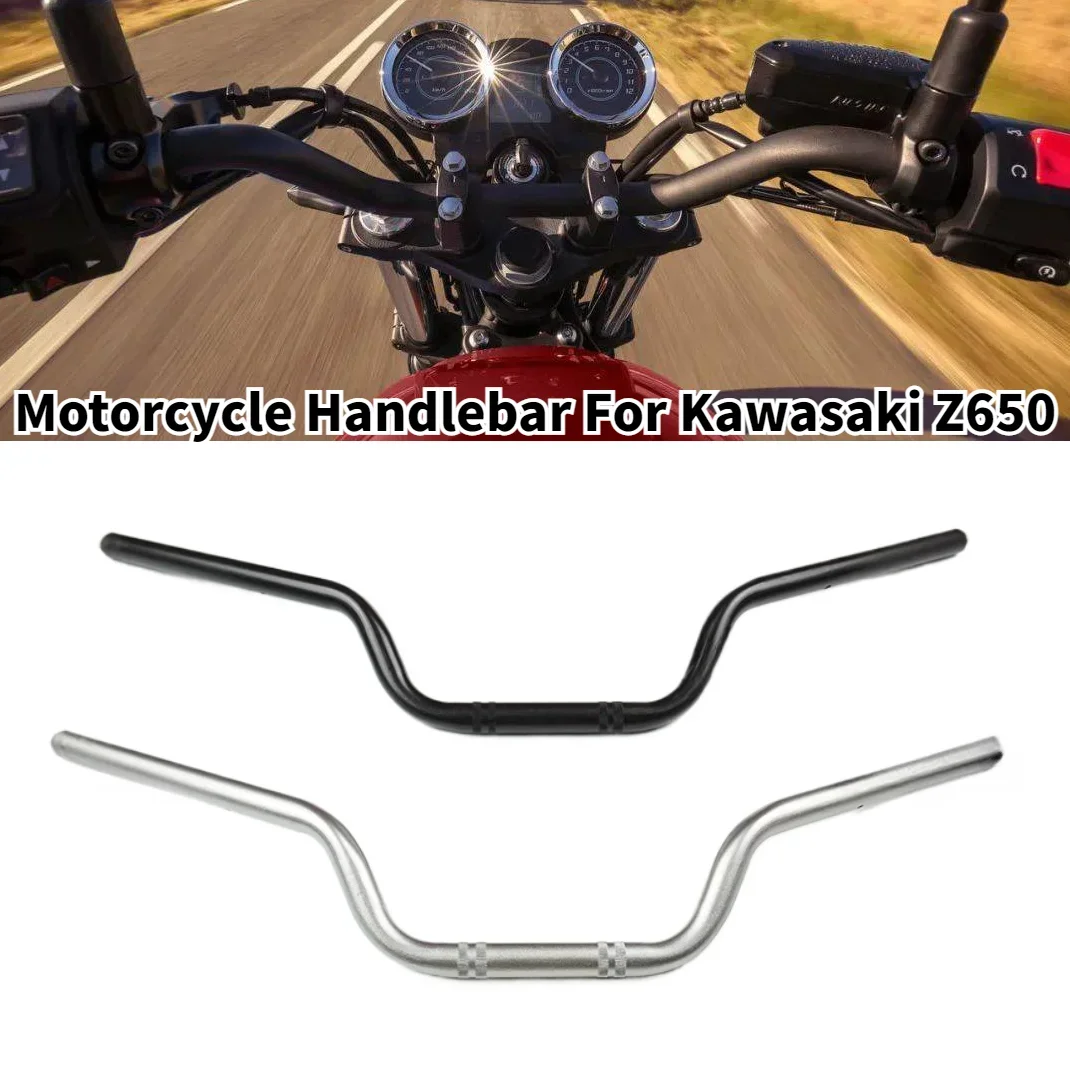

Suitable for Kawasaki Z650 2017-2025, motorcycle modified faucet handle, aluminum alloy directional steering handle