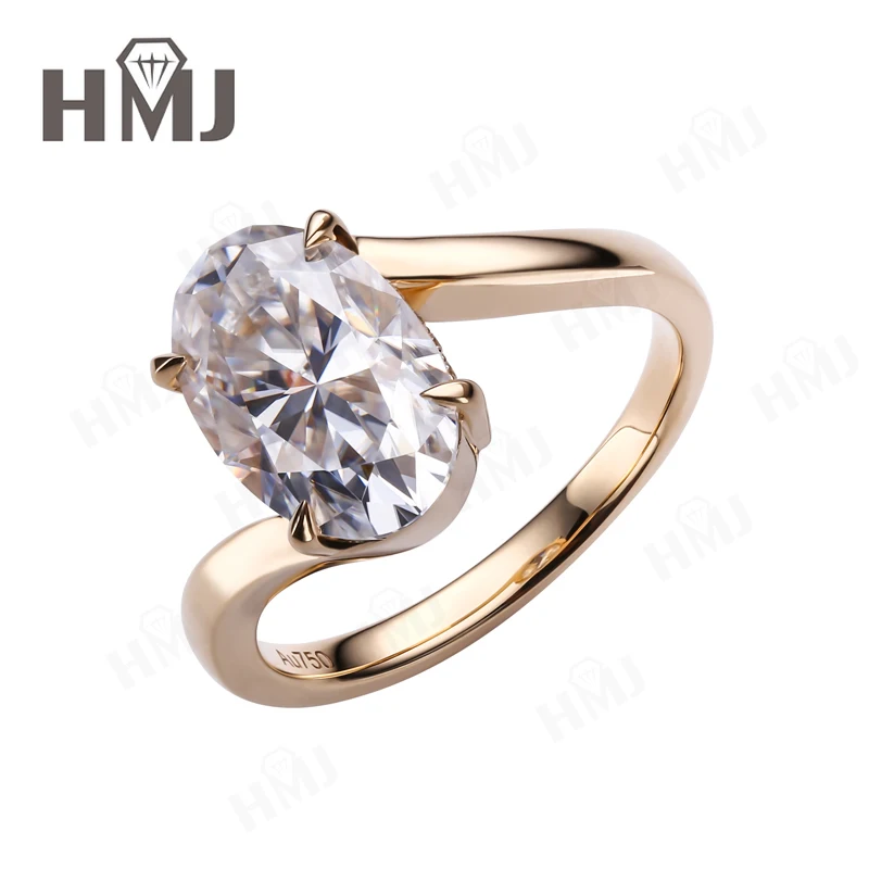 

Wedding Rings 5ct Moissanite Diamond S925/10K/14K/18K Proposal Forever Exquisite Band Fine Jewelry Premium Gift Hypoallergenic ​