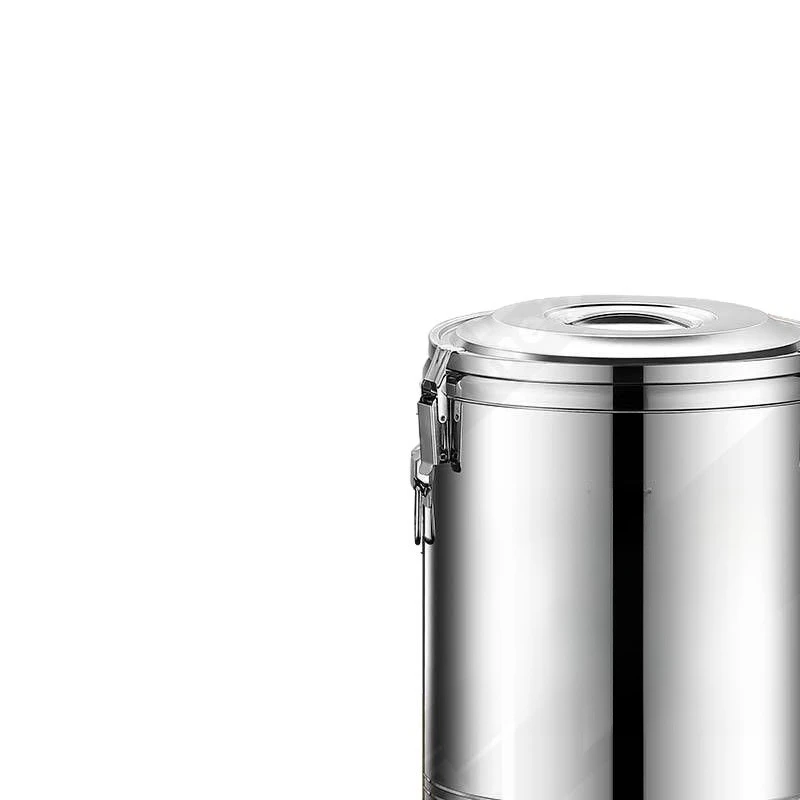 

Insulation bucket Stainless steel commercial soy milk tea bucket Large capacity stall Mung bean paste pineappl