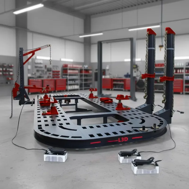 Heavy Duty Truck Frame Machine Bus Chassis Straightening Bench Car Bench Collision Repair Equipment