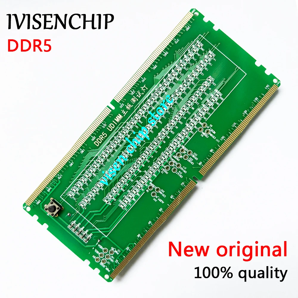 Gniazdo pamięci DDR2 DDR3 DDR4 DDR5 analizator diagnostyczny karta testowa SDRAM SO-DIMM Pin Out karta testera LED do notebooka — zdjęcie produktu 6