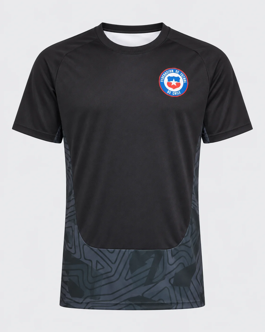 Chile 26-27 Heim-Fußballtrikot Rot Herren Rundhalsausschnitt Kurzarm Fan Match Training – Detail 6