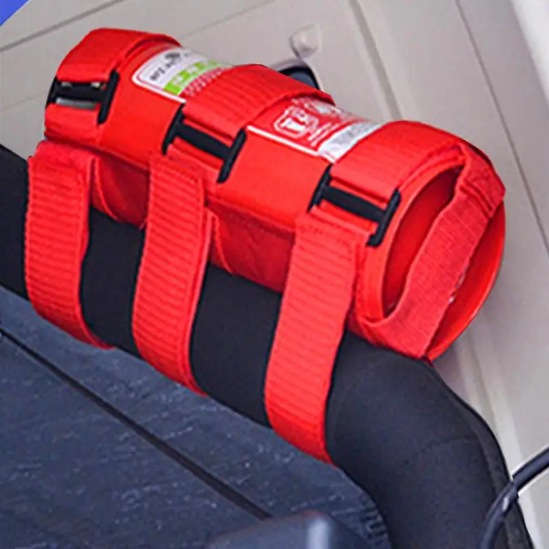 Fire Extinguisher Holder Roll Bar Fire Extinguisher Mount Multifunctional Mount Bracket For Less Than 3.3 Lbs Extinguisher For