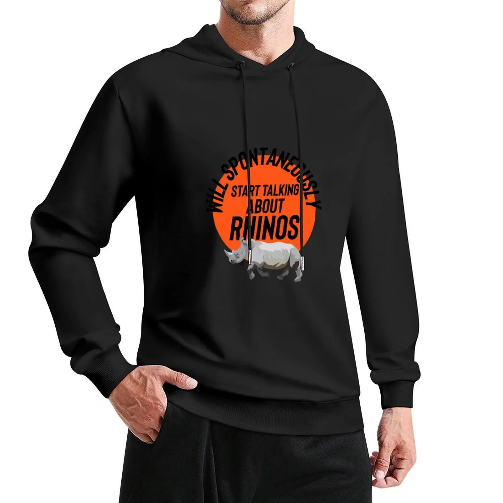 

R значит Rhinos Pullover Hoodie для мужчин носят новую футболку с капюшоном