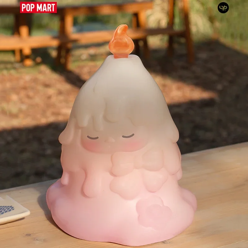 POP MART PUCKY Home Time Series Lamp Toys Doll Cute Anime Figure Desktop Ornaments Collection Gift