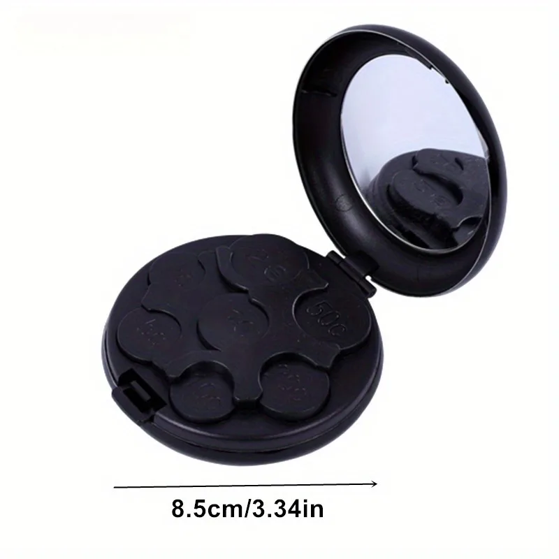 Round Euro Coin Dispenser Storage Coins Purse Wallet Holders Storage Box Aluminum Alloy Plastic Usd Coins Purse Wallet Holders