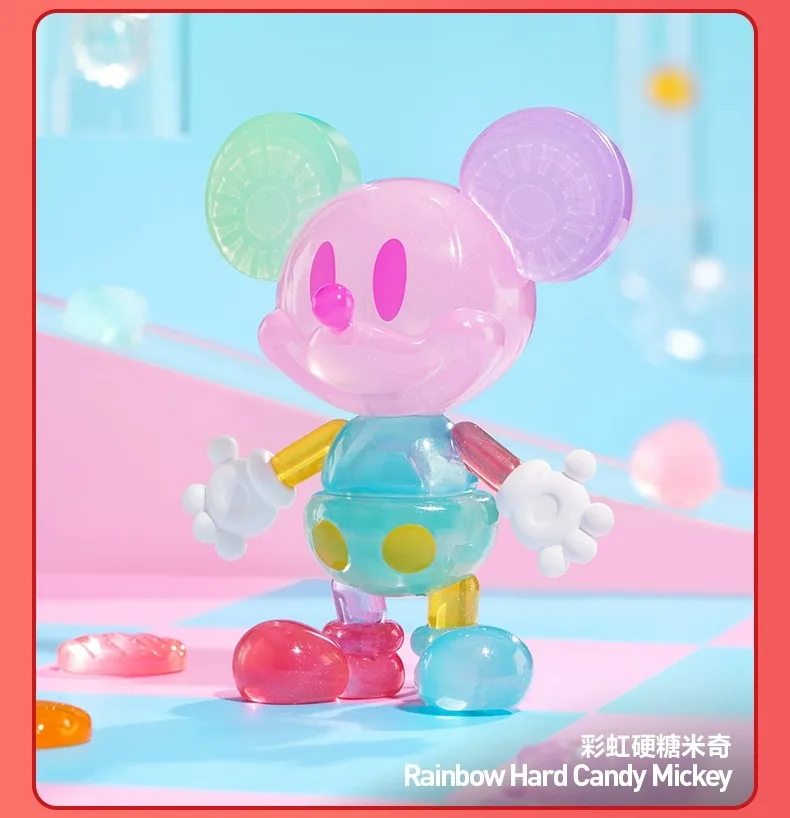 Blind Box Original Disney Mickey Childhood Of Boundless Imagination Mystery Box Cute Anime Figure Model Decoration Birthday Gift