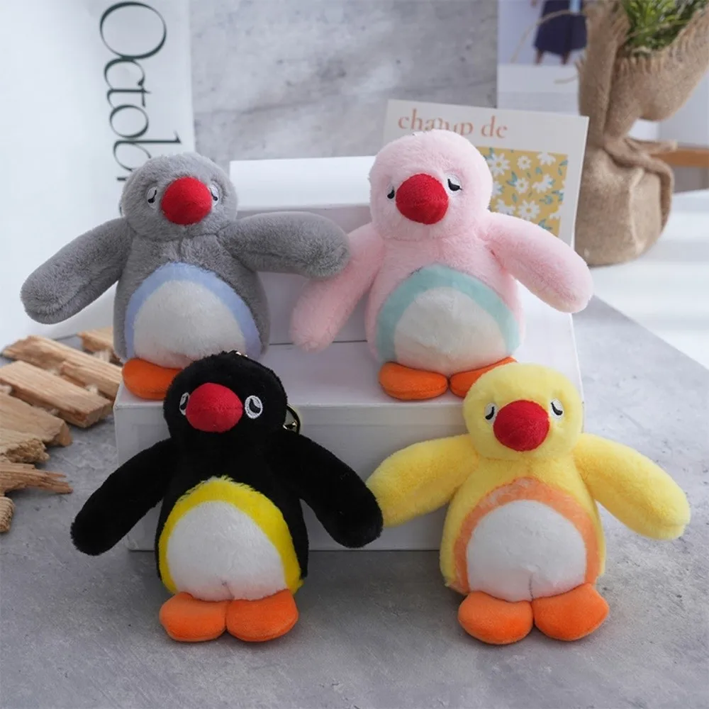 

Stuffed Animal Penguin Plush Keychain Funny Cute Pingu Doll Pendant Cartoon 15cm Stuffed Penguin Keychain Christmas Gift