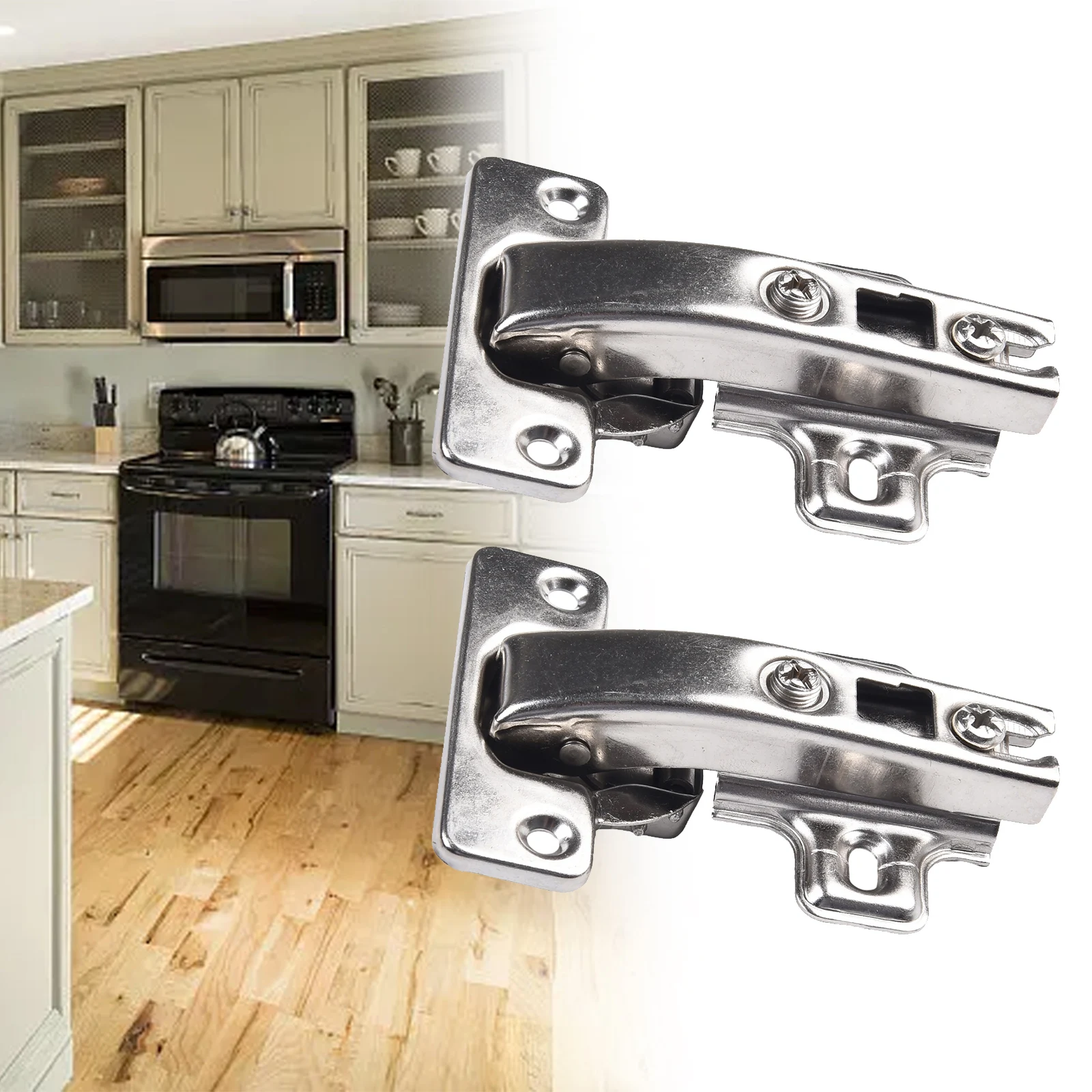 Screws Hinge Bolts Cabinet Concealed Angular Door Hardware Kitchen 2pcs 90 Degree Blind Corner Convenient Useful