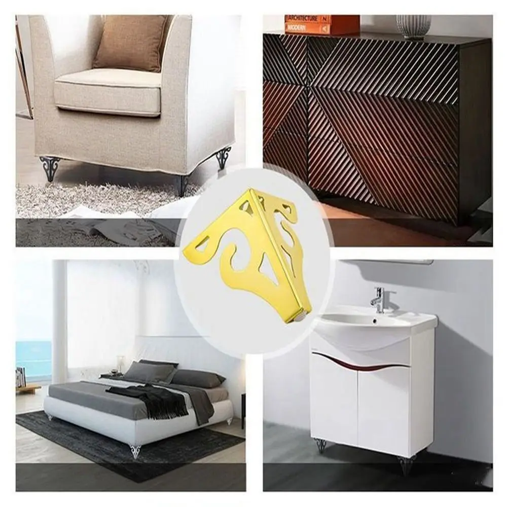 

Feet Pad Furniture Legs Wear-resistant Metal Nightstand Storage Box Leg Anti Scratch Furniture Hardware Accessories