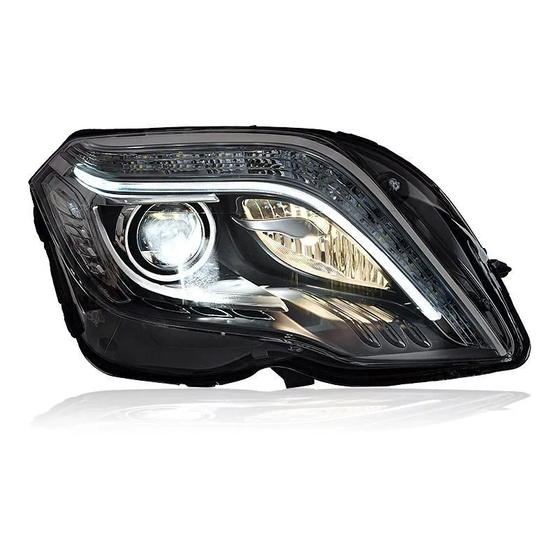 For Mercedes-Benz GLK Headlight Assembly 13-15 200/260/300 Modified Daytime Running lights Turn Signal Light