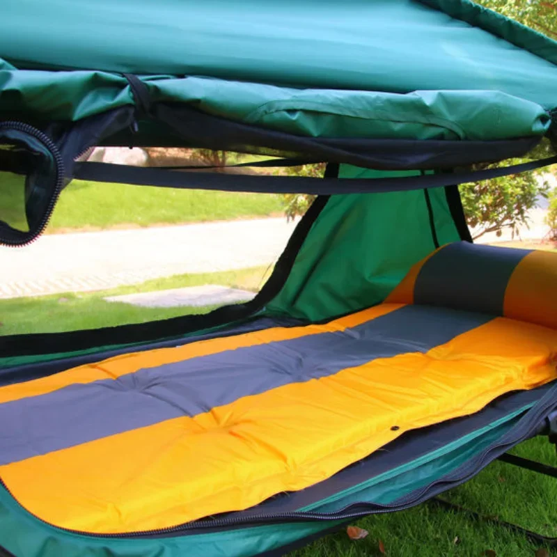 خيمة تخييم للنزهات الخارجية سميكة أكسفورد دافئة مقاومة للرياح والمطر لشخص واحد ومزدوج خارج الأرض