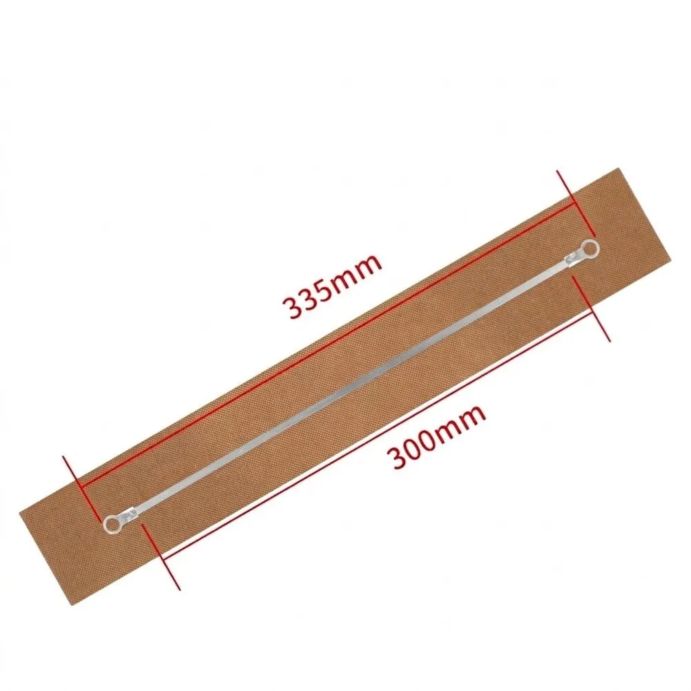 10Pcs 3mm Heating Strip For Impulse Sealer 200/300/400mm Plastic Bag Heat Wire Element Replacement Part High=Temp Resistant