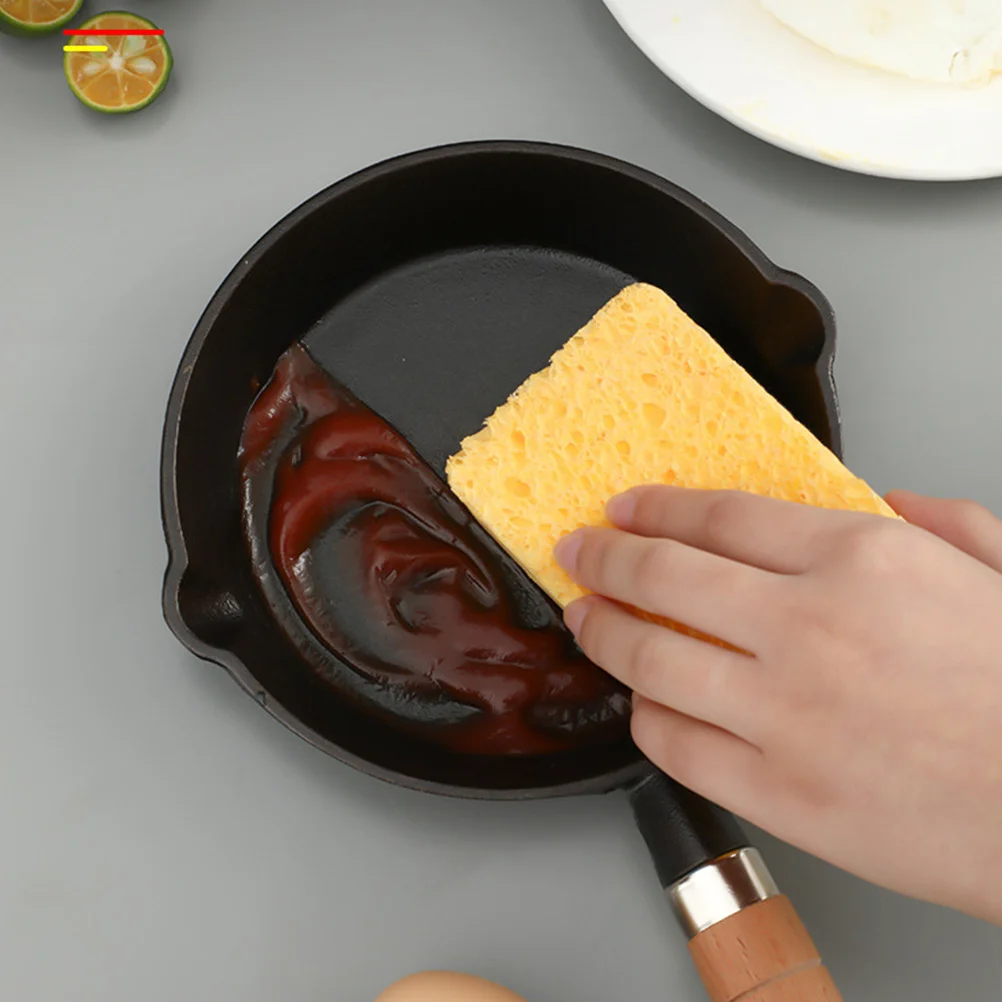 

1 set Small Frying Pan Nonstick Egg Skillet Long Handle Heat Resistant Wear-Resistant Bottom Even Heating Oil Butter Cooking