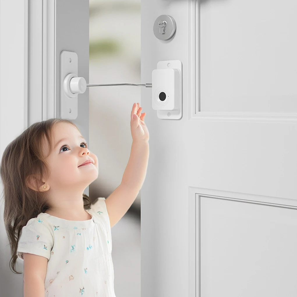 

Multi-Functional Door Window Kids Protection Locks Intelligent Fingerprint Anti-Pinch Hand Drawer Refrigerator Cabinet Buckles