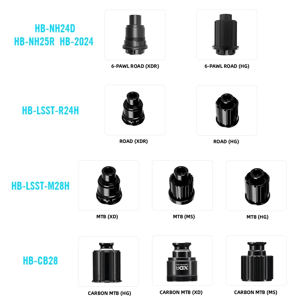 RYET Freehub Body (Only for RYET Hub)