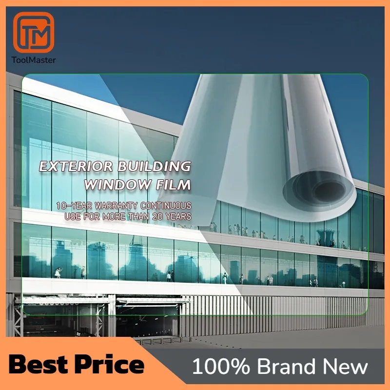 【Hot Sale】Energy Saving 99%UVR 55-75%VLT Architectural Solar Window Film Residential Heat Insulation UV Window Film For Building