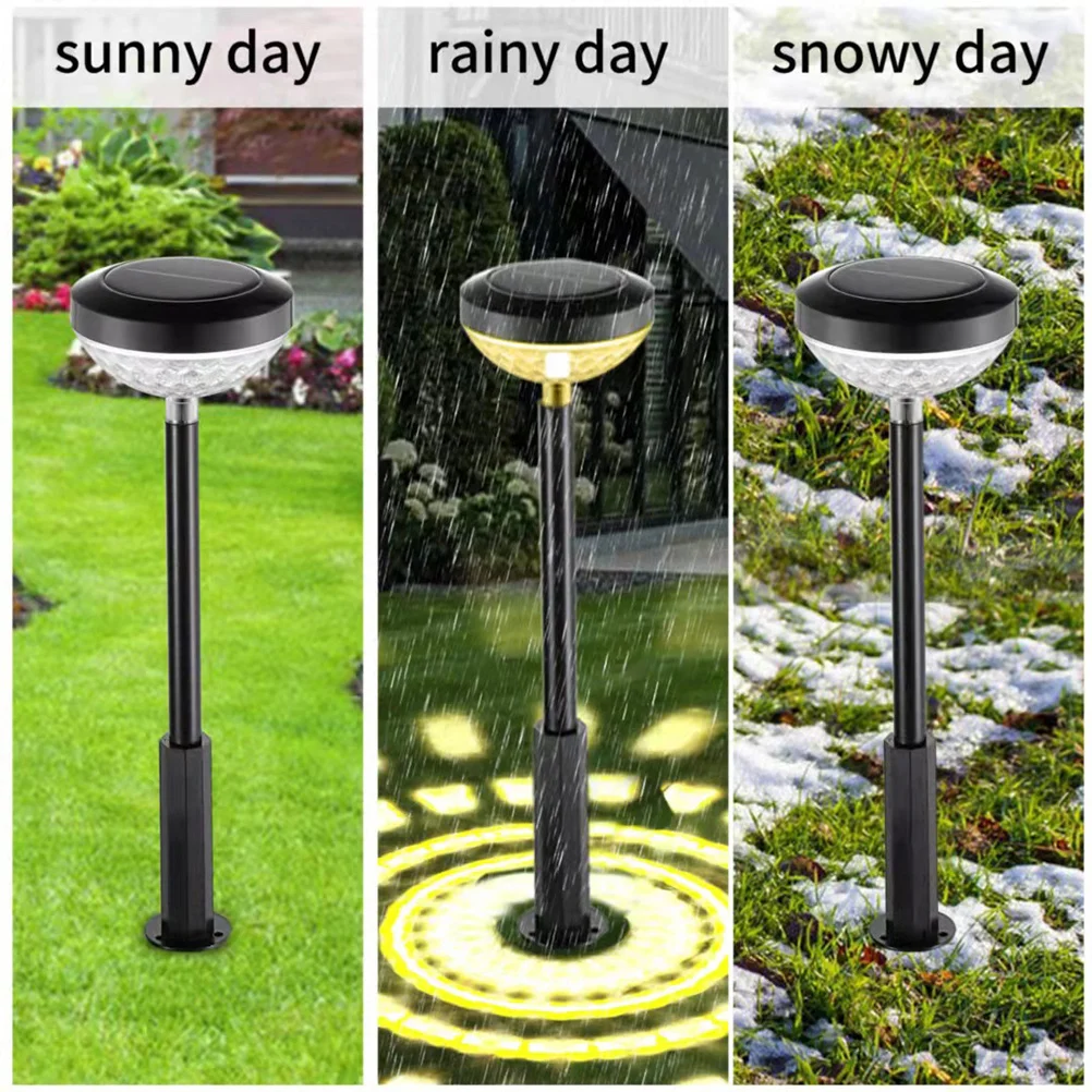 

Lawn Lights Outdoor Decor Path Lighting Garden Stake Lamp Water Droplet Projector High Waterproof Rating Glow ABS