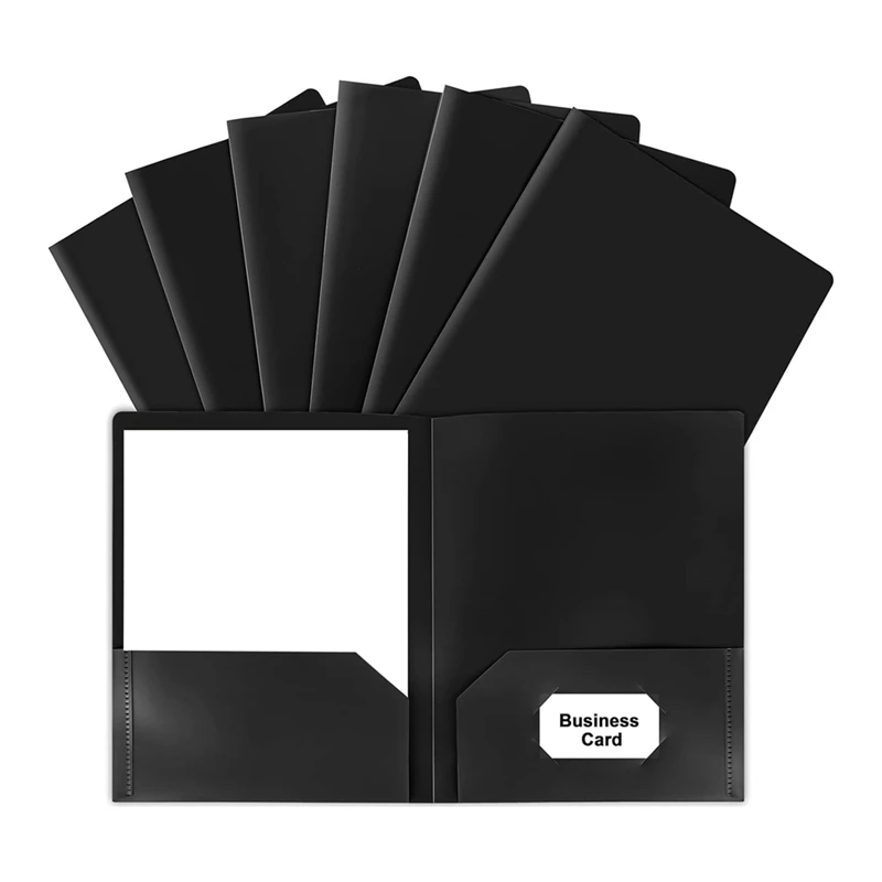 

Folders With Pockets, 25 Pack 2 Pocket Folders Fit Letter Size, File Folder With Pockets For School Office Home