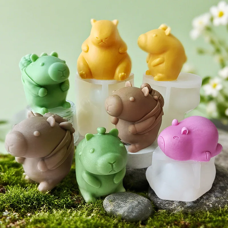 Cartoon Capybara Si…