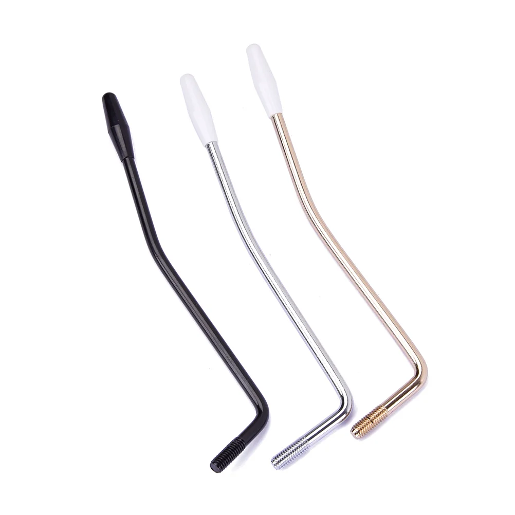 3 PCS Guitar String Tension Adjustment Whammy Bar Single Tremolo Bridge System Parts Component Tone Change Arm