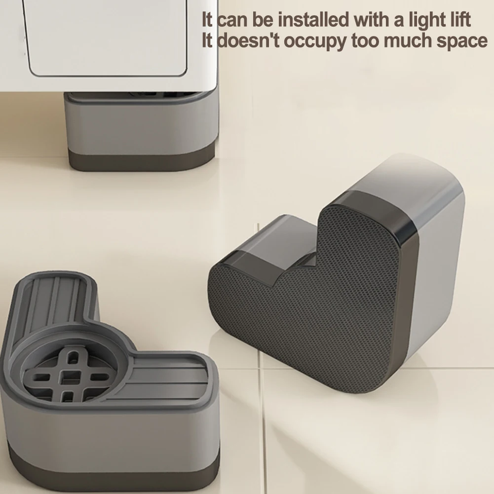 

Амортизирующая моющая подушка Подушка для прибора Подушка вибрации Простая установка Функциональный дизайн Подушка для увеличения высоты