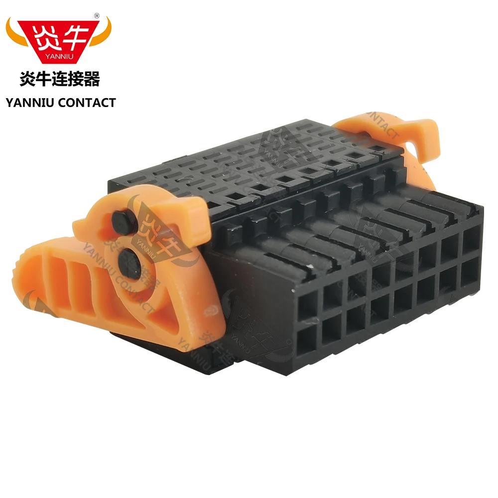 

10Pcs 15EDGKDHG 2.54mm Compact Double Row Layer PCB PLUGGABLE Spring Terminal Block 0156-1DXX-BK DINKLE YANNIU