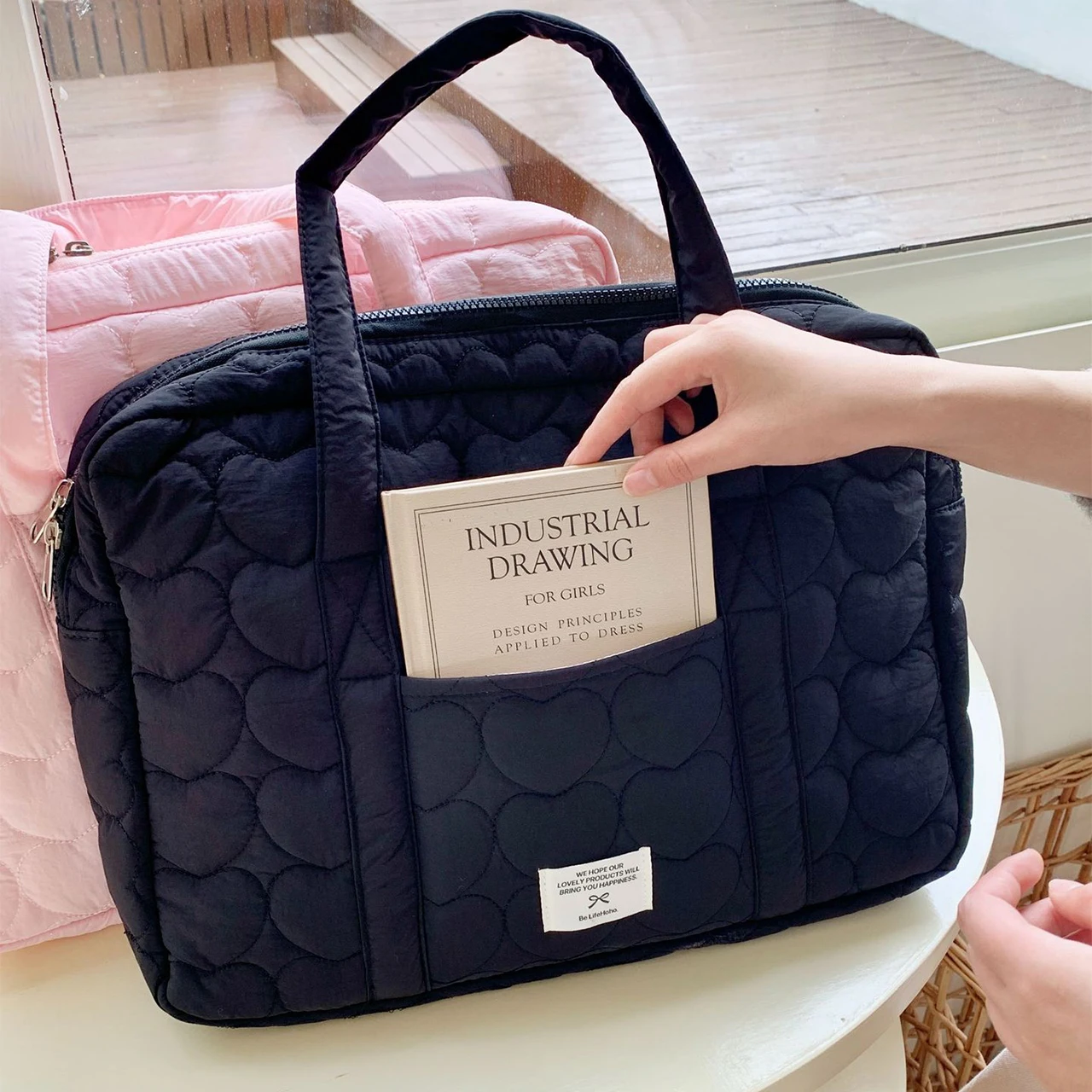 حقيبة كمبيوتر محمول لجهاز MacBook Air Pro 13 16 Xiaomi Redmi Huawei Dell ASUS Samsung Lenovo HP PC Computer iPad Pro Tablet 11 13.3 14 15.6 17.3 بوصة حافظة للكمبيوتر الدفتري للرجال والنساء حقيبة يد محمولة